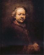REMBRANDT Harmenszoon van Rijn Self-Portrait painting